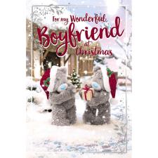 3D Holographic Wonderful Boyfriend Me to You Bear Christmas Card Image Preview